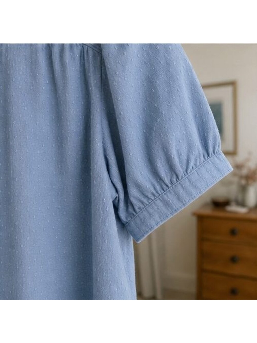 Olive Button Blouse - Picture 5 of 6